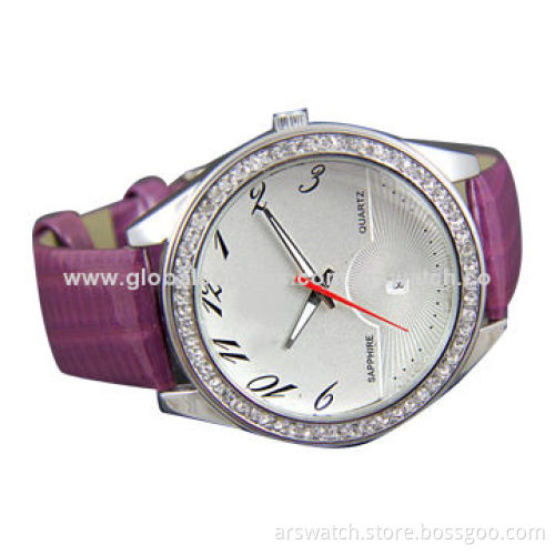 Fashionable Men's Multifunction Watch with Stainless Steel Case and Band
